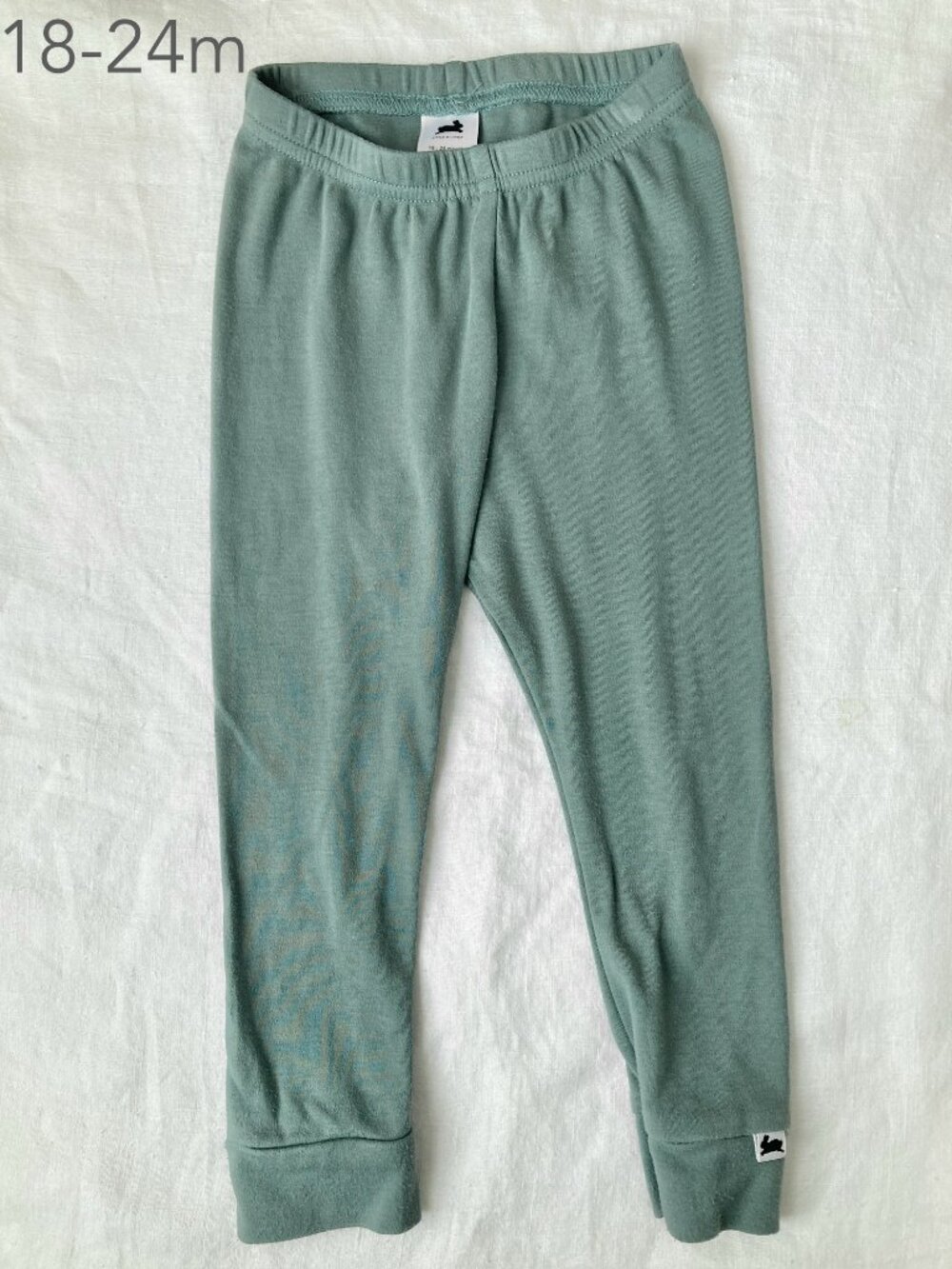 🪴5/$30 Little & Lively 18-24 Months Toddler Green Leggings Fall